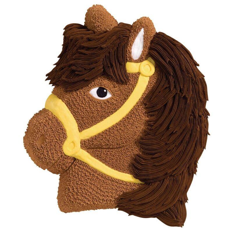 Horse Cake Pan, Kids 3D Birthday Cake Pan