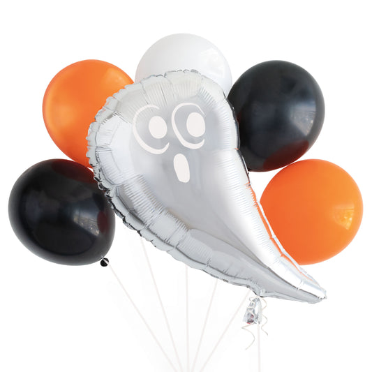 Kit de globos de látex y aluminio para Halloween de Bats &amp; Boos