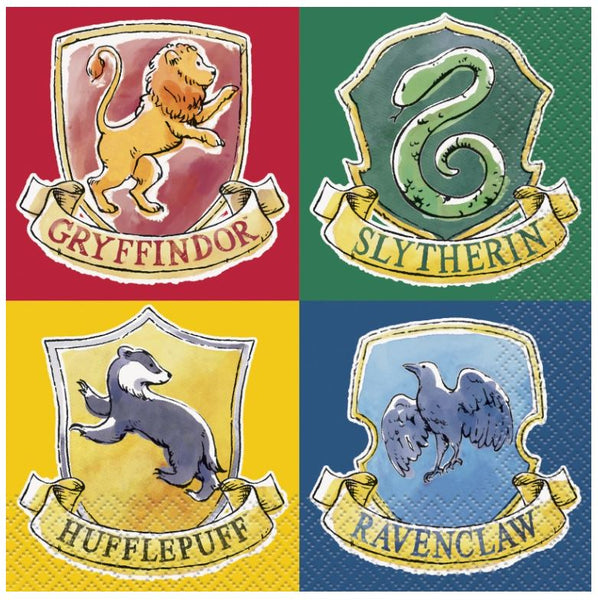 Hogwarts Harry Potter Plates and Napkins