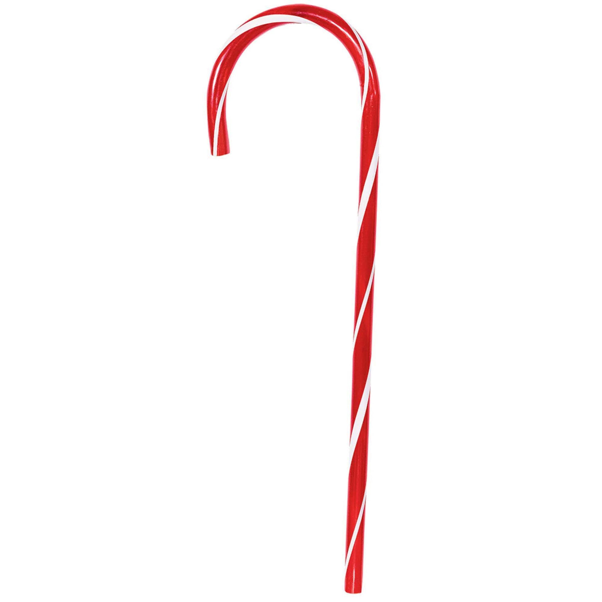 Large Plastic Candy Cane Decoration