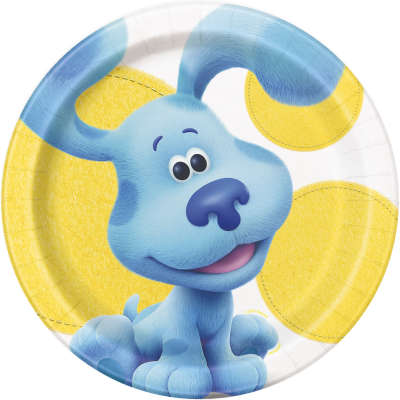 Blue's Clues 9" Plates, 8ct