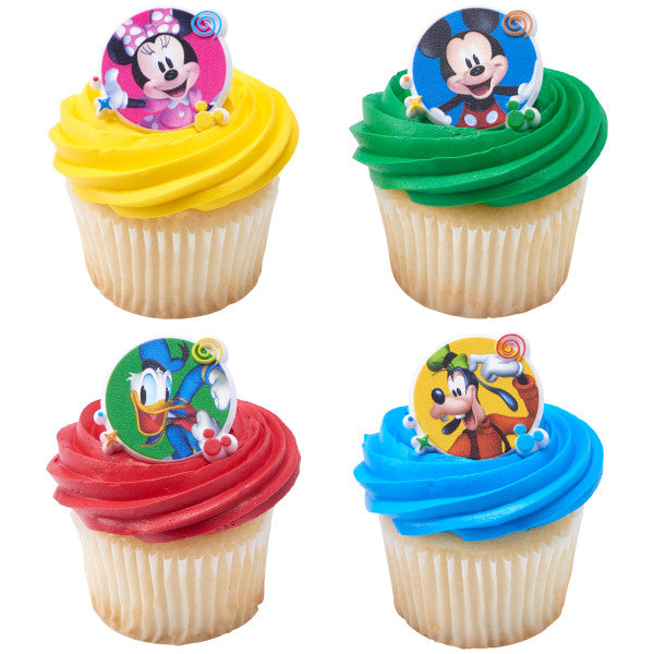 Mickey Mouse Funhouse Best Pals Around Cupcake Rings