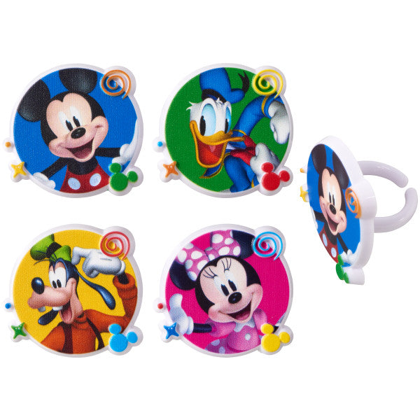 Mickey Mouse Funhouse Best Pals Around Cupcake Rings