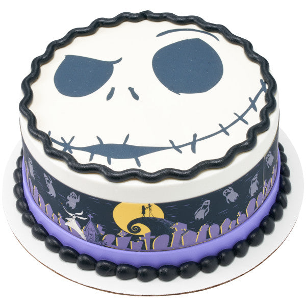 The Nightmare Before Christmas Nightmare King Edible Cake Topper Image