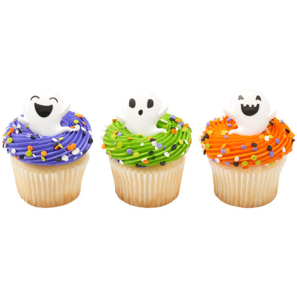 Anillos de cupcakes de fantasmas 