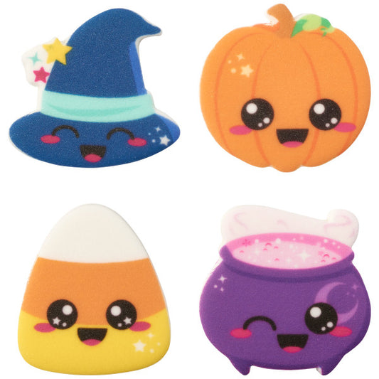 Decoraciones comestibles impresas de Sweet Décor® de Halloween Cuties 