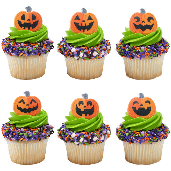 Jack-O'-Lanterns Cupcake Rings