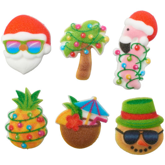 Surtido de Navidad tropical Decoraciones Dec-Ons®