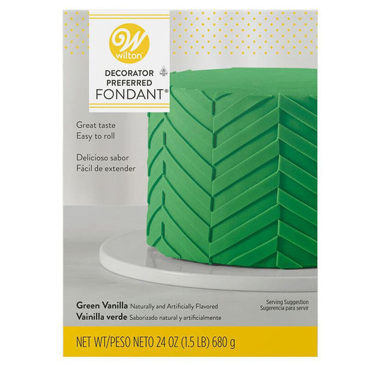 Decorador preferido fondant verde, 24 oz 