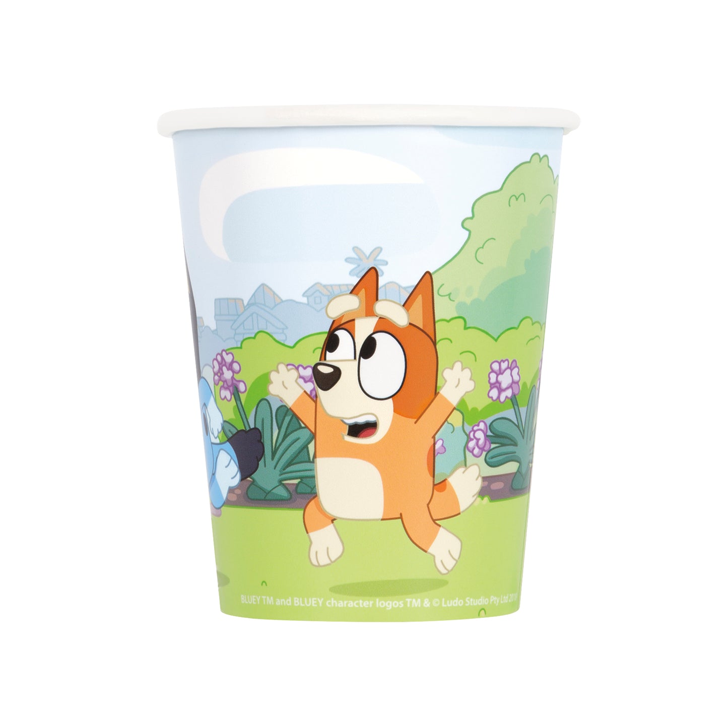 Vasos de papel Bluey de 9 oz, 8 unidades