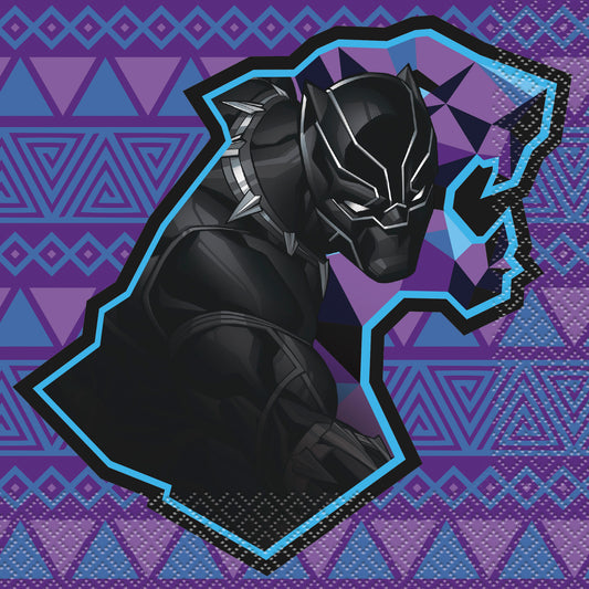 Servilletas de almuerzo Black Panther, 16 unidades