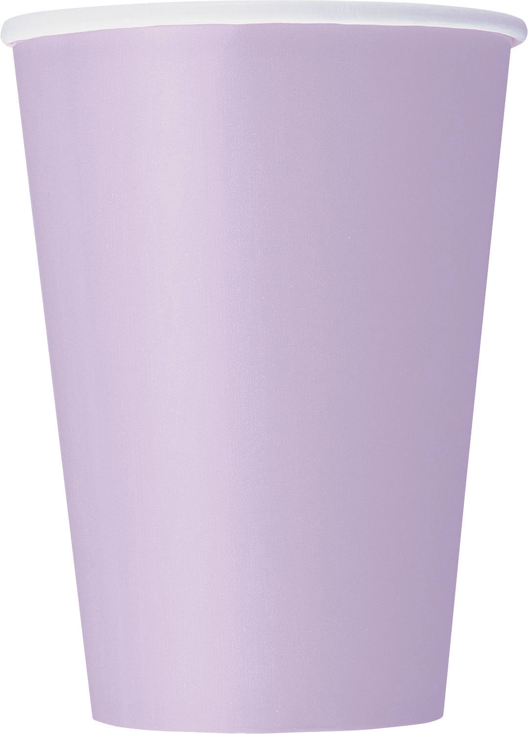 Lavender Solid 12oz Paper Cups, 10ct