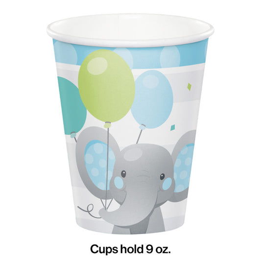 Tazas Estampadas Elefante Encantado Azul