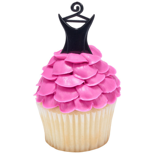 Black Spoon Bodice DecoPics Cake Decoration