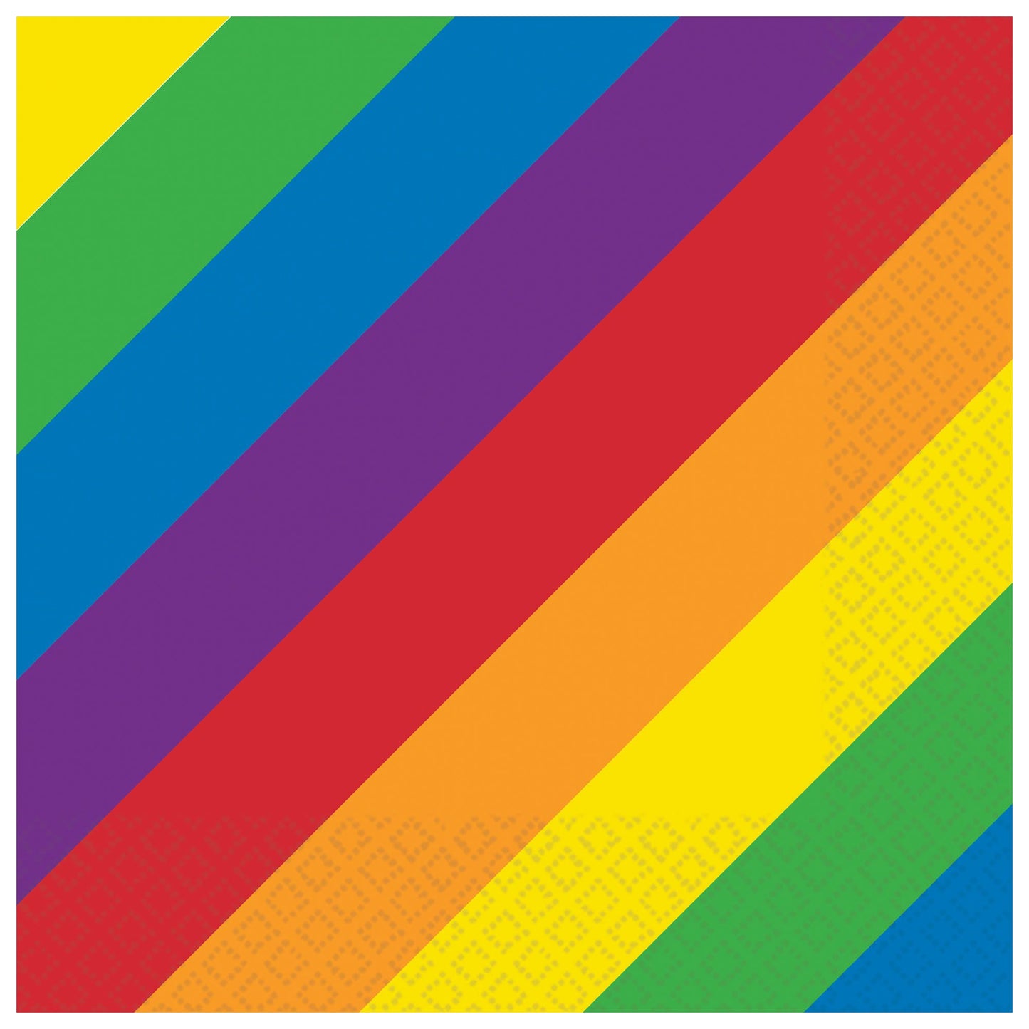 Rainbow Luncheon Napkins