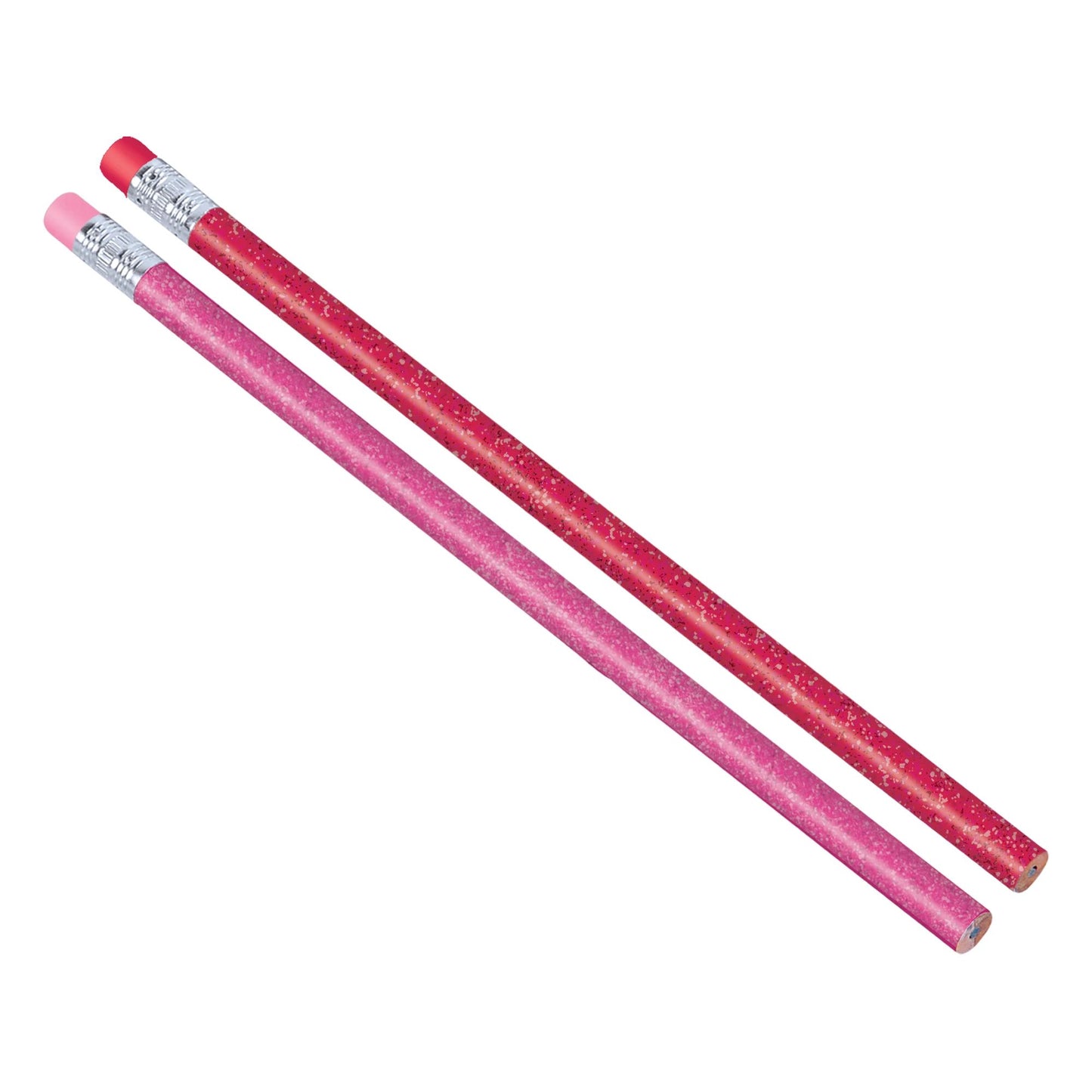 Valentine's Day Glitter Pencils, 12ct