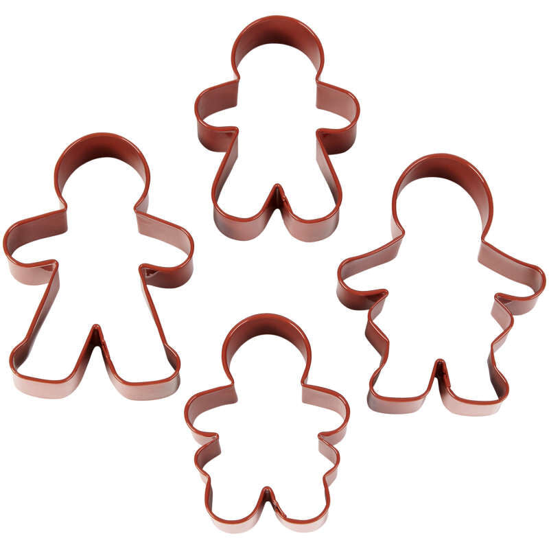 Gingerbread Cookie Cutter Set 4pcs A Birthday Place 8172