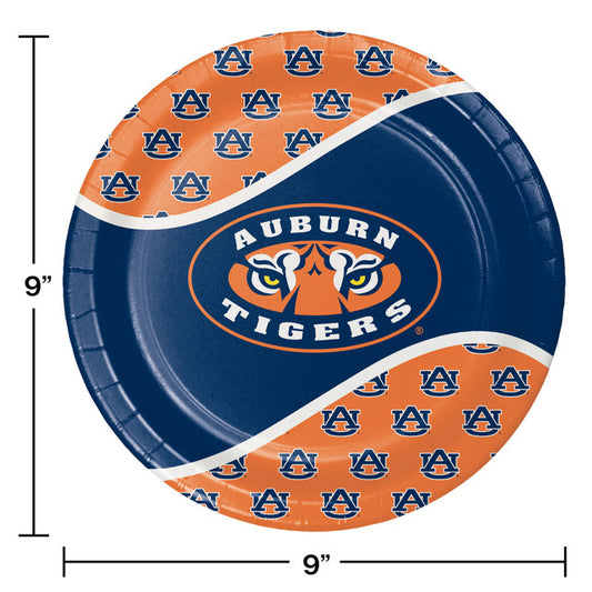 Auburn University Party Plates