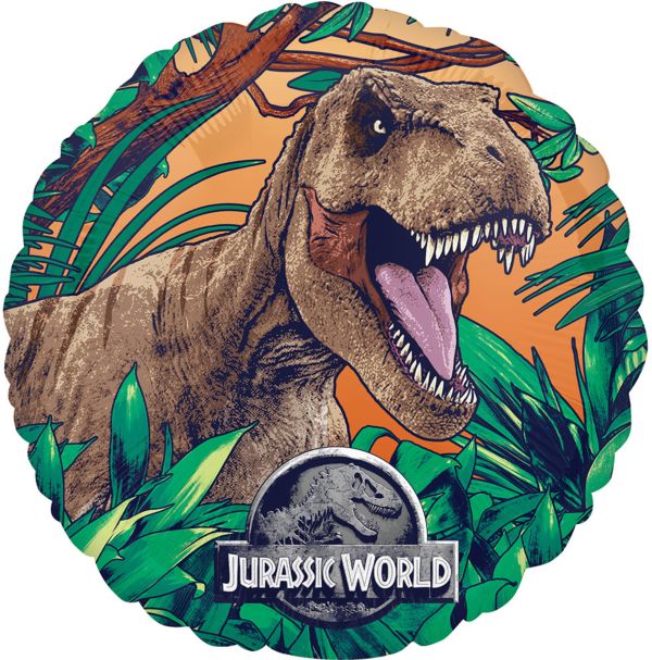 Globo de aluminio Jurassic World de 18" 