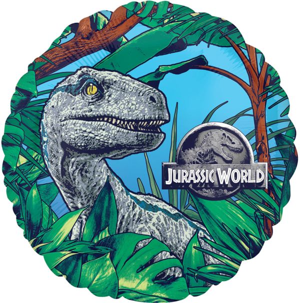 Globo de aluminio Jurassic World de 18" 