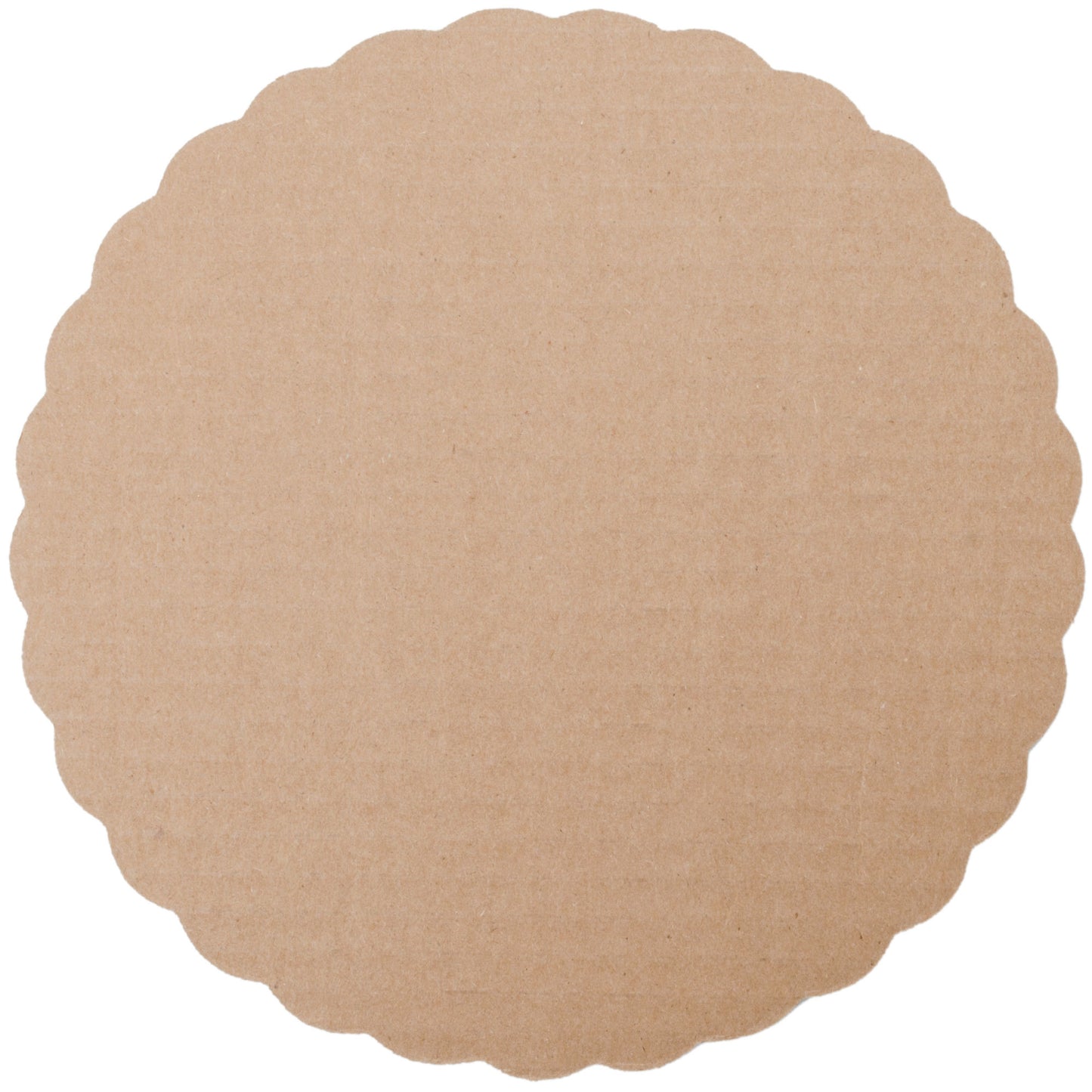 Cake Board Corrugated 9" Round Gold