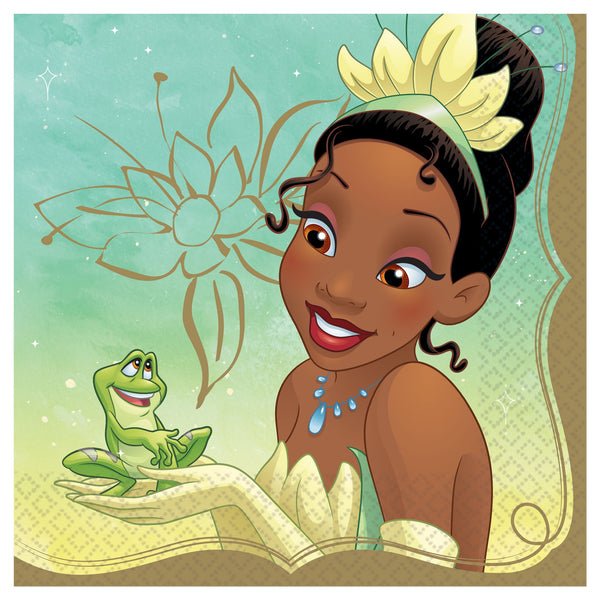 Disney Princess Luncheon Napkins Tiana A Birthday Place