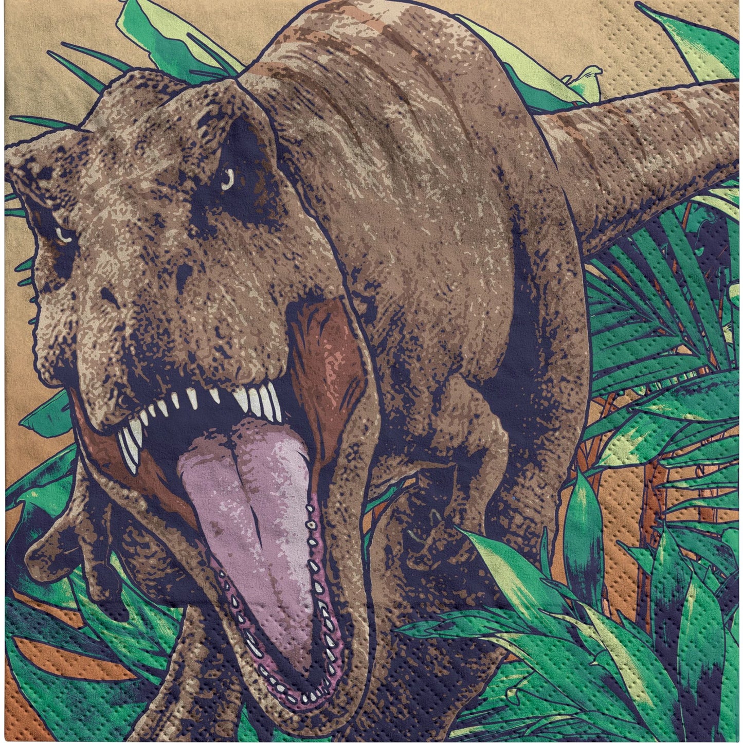 Jurassic World Into the Wild Luncheon Napkins, 16ct