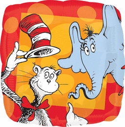 Globo Dr. Seuss de 18"