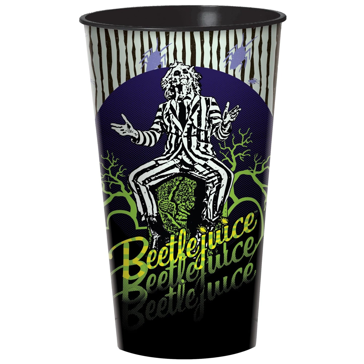 Beetlejuice 32oz. Plastic Cup, 1ct