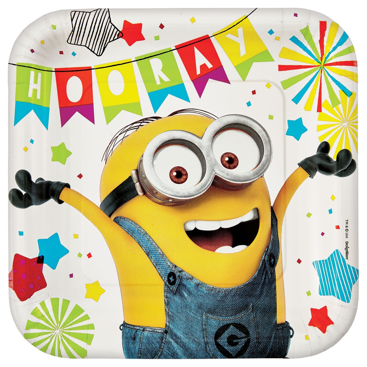 Despicable Me™ Square Plates, 9"