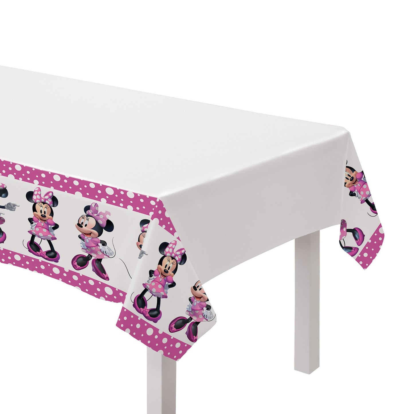 Minnie Mouse Forever Plastic Table Cover