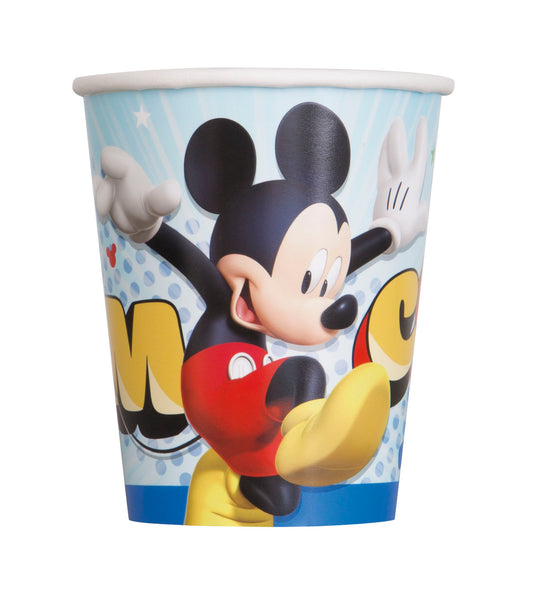 8 Taza de 9 oz de Mickey y los Roadster Racers