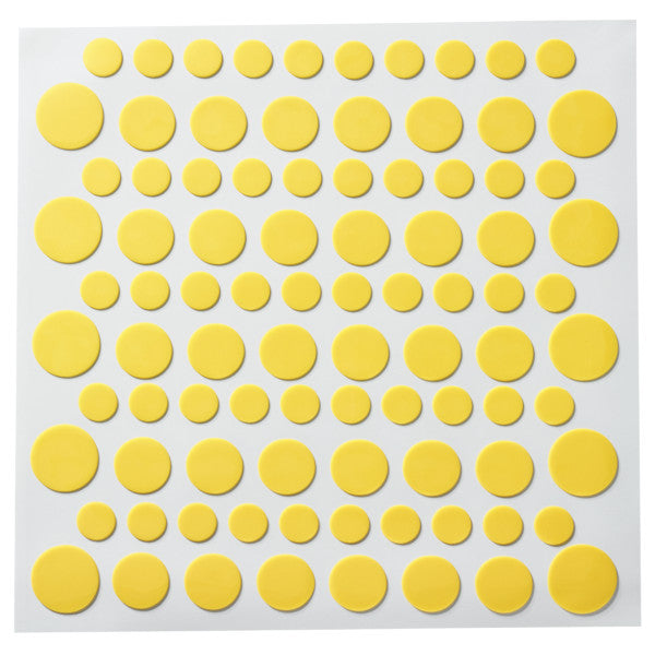 Printed Primary DecoShapes® Dots Fondant