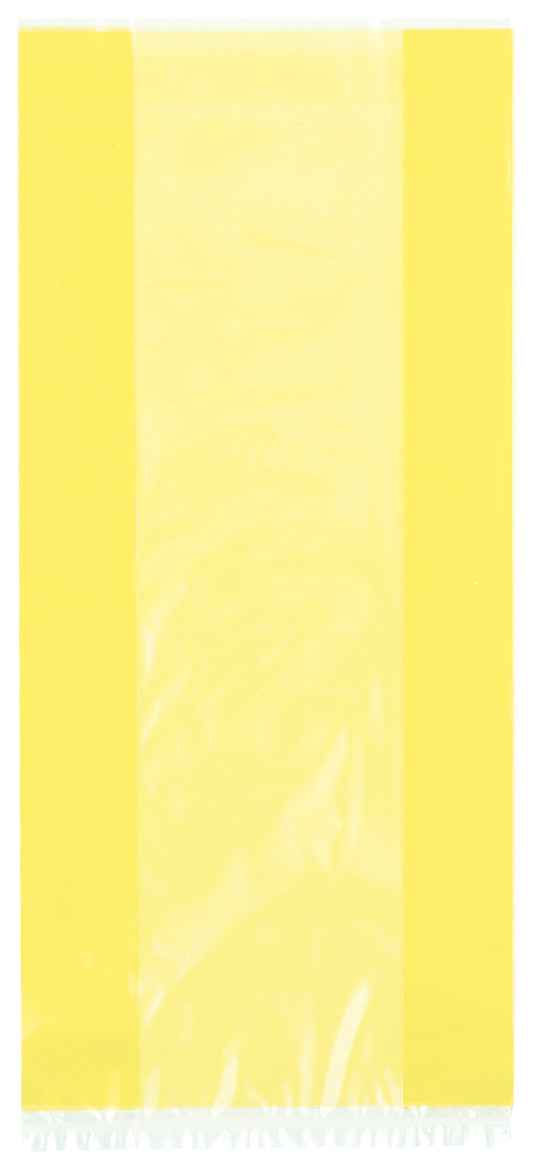 Yellow Cellophane Bags, 30ct