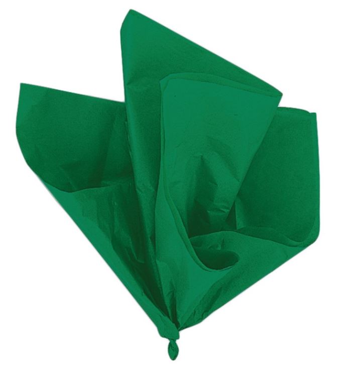 Green Tissue Sheets, 10ct