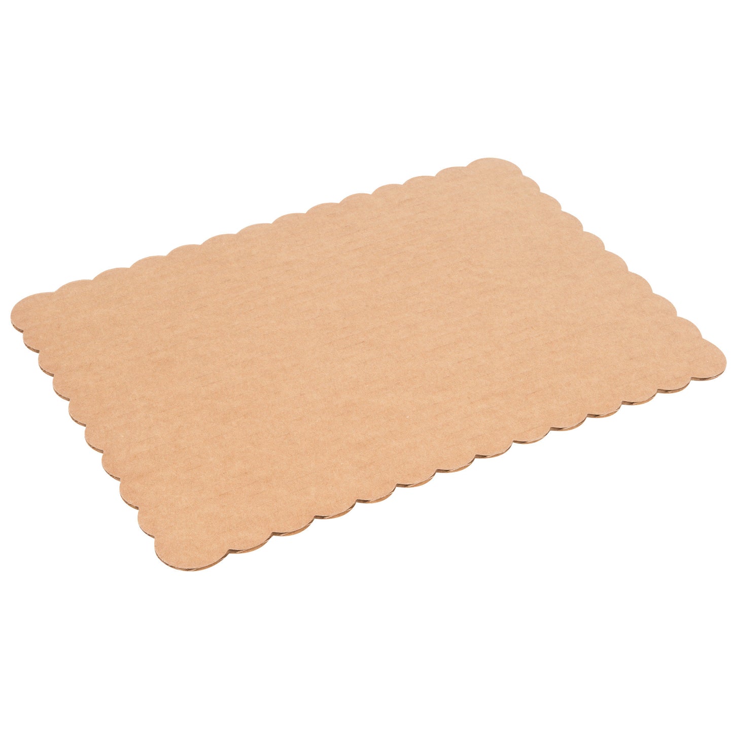 14" x 10" Gold Laminated Rectangular Quarter Sheet Cake Pad