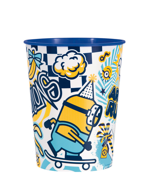 Minions 2 Vaso estadio de plástico de 16 oz, 1 unidad