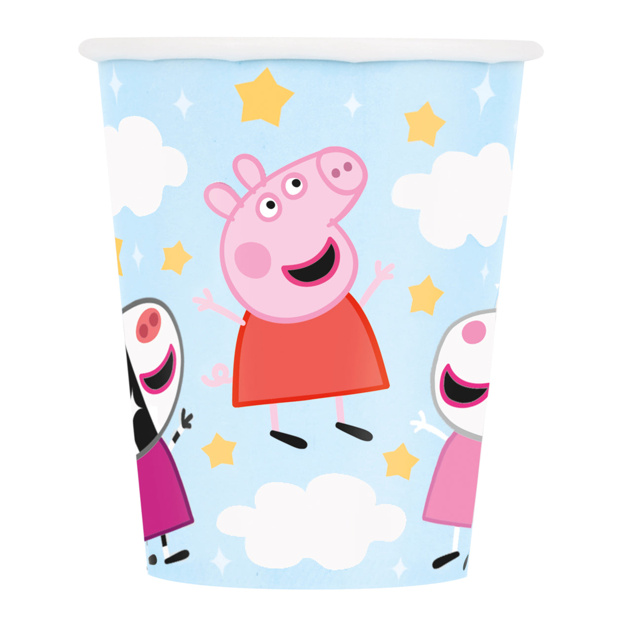 Vasos de papel Peppa Pig de 9 oz, 8 unidades