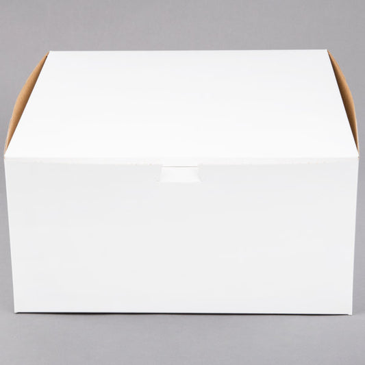 12" x 12" x 6" White Cake / Bakery Box