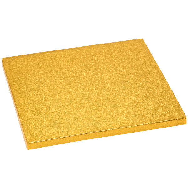 Cake Board 20" Square Gold Foil 0.5" Thick