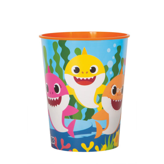 Baby Shark 16oz Plastic Favor Cup, 1ct