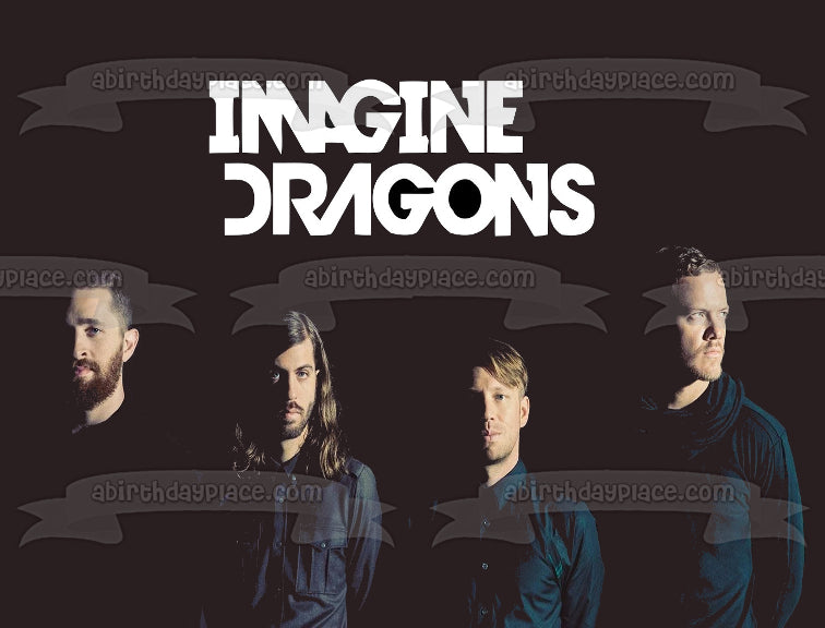 Imagine Dragons Dan Reynolds Daniel Wayne Sermón Ben McKee Daniel Platzman Imagen comestible para tarta ABPID00359 