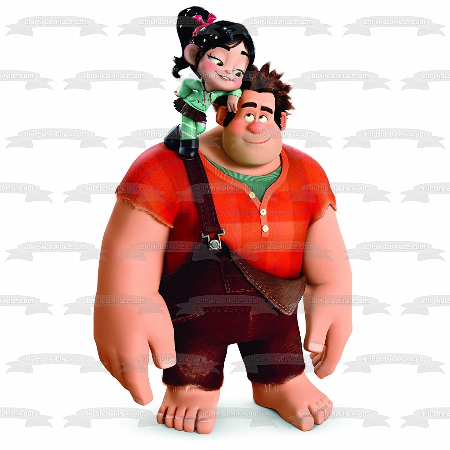 Wreck-It Ralph Vanellope Von Schweetz Disney Edible Cake Topper Image ABPID00623