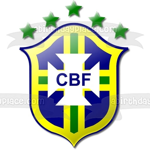 Brazil Football Logo Campeonato Brasileiro Série A Edible Cake Topper Image ABPID00961