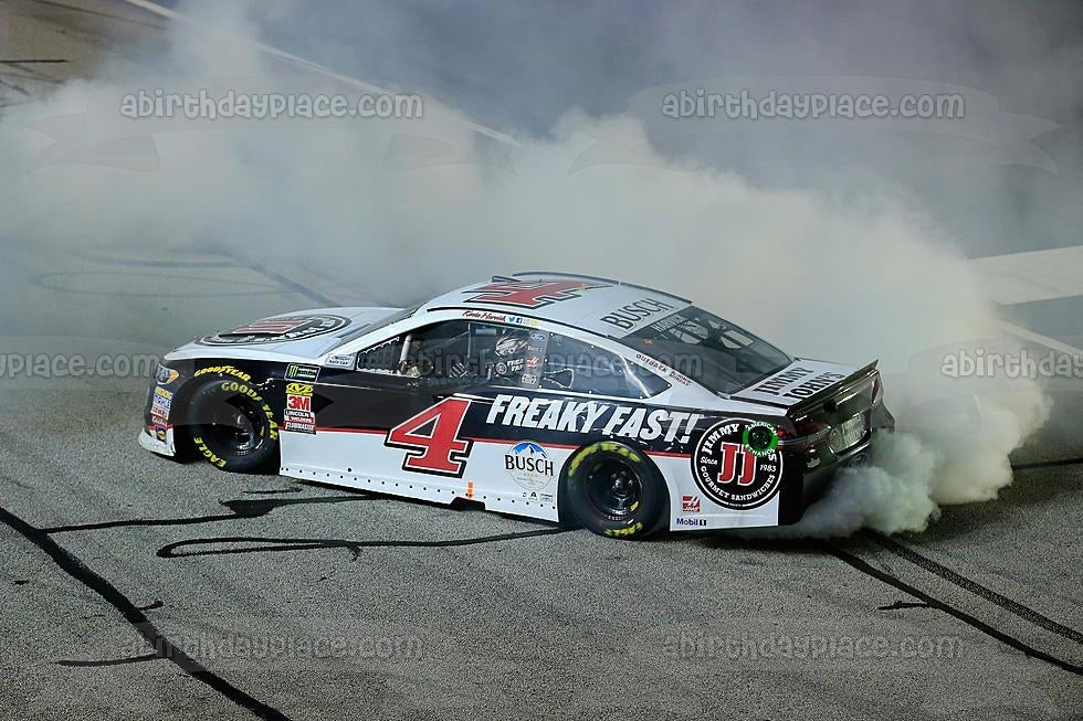 Kevin Harvick Nascar Car Racing - Decoración comestible para tarta, imagen ABPID01538 