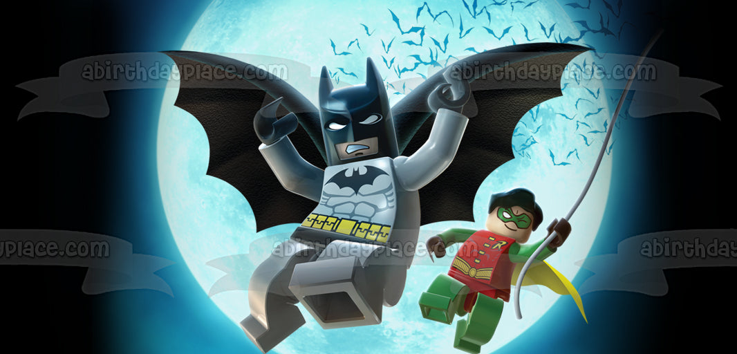 Adorno comestible para tarta LEGO Batman 3 Más allá de Gotham Imagen ABPID03246 