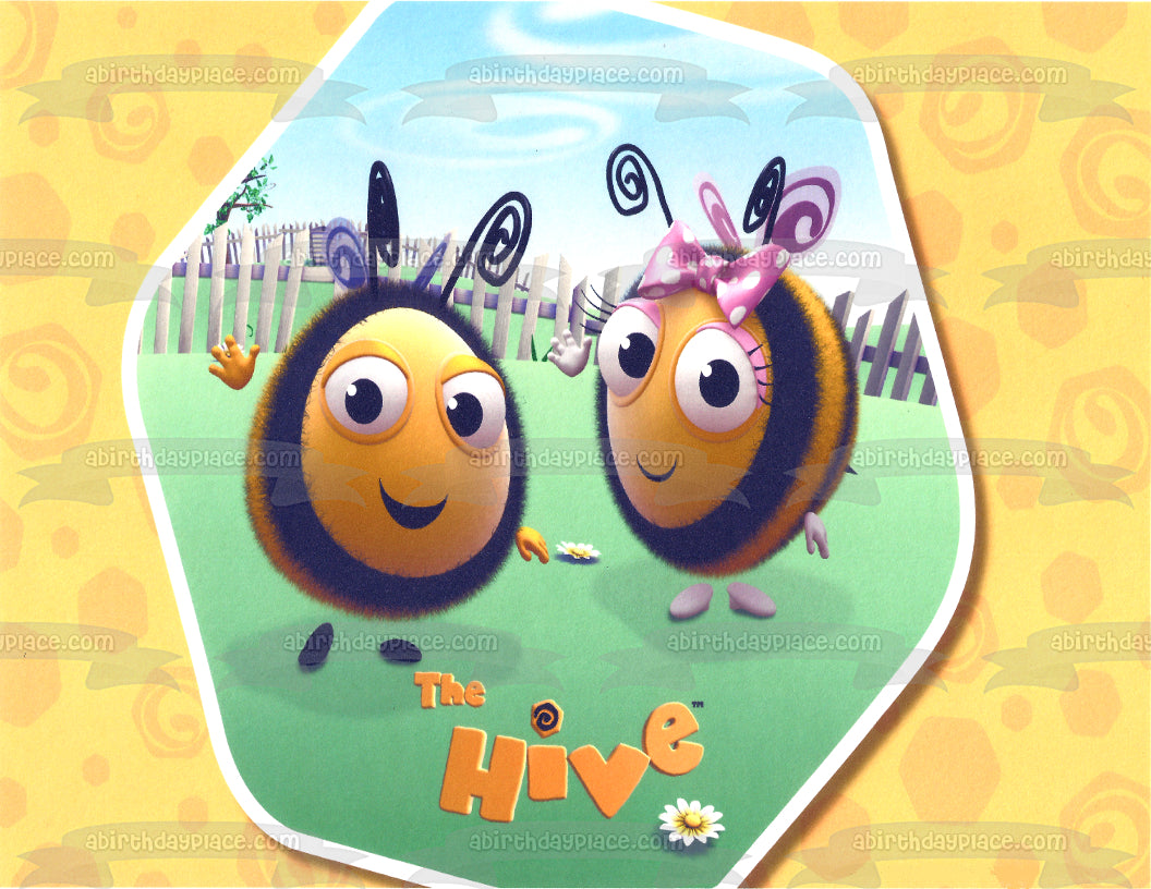 Imagen comestible para decoración de tarta de The Hive Buzzbee y Rubee ABPID03287 