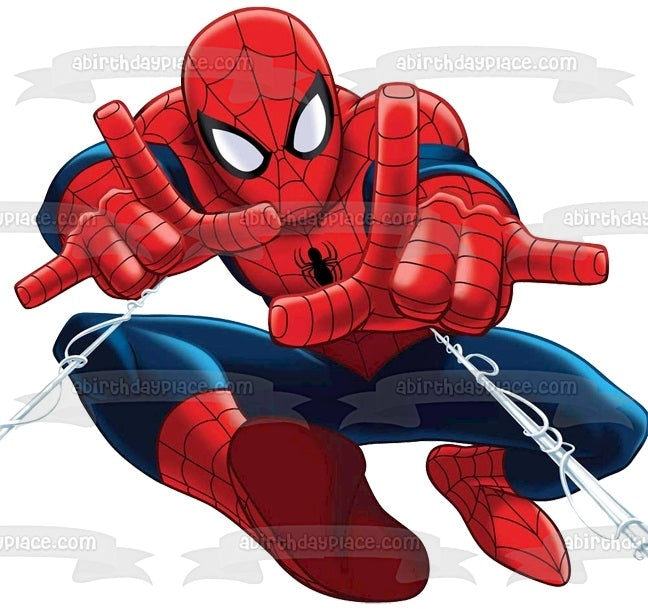 Imagen comestible para decoración de tarta de Spider-Man Spidey Webs ABPID03301 