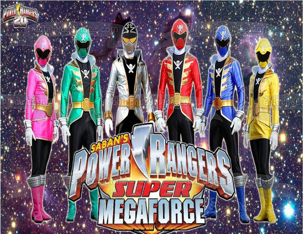 Saban's Power Rangers Super Mega Force Pink Ranger Green Ranger Red Ra ...