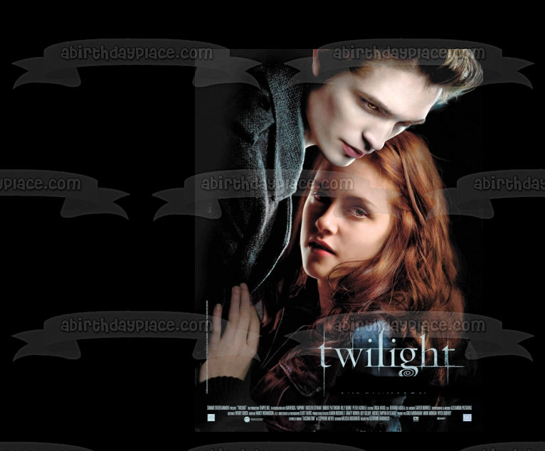 Imagen comestible para tarta de Crepúsculo Bella Swan y Edward Cullen Vampiro ABPID03475 